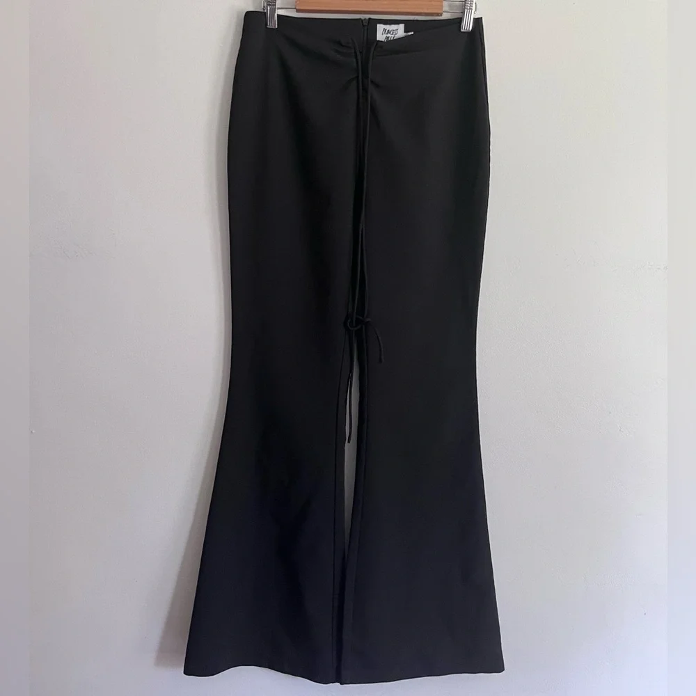 Princess Polly Black Flare Thousers